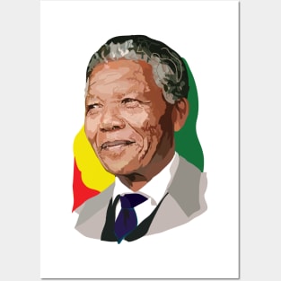 Nelson Mandela Posters and Art